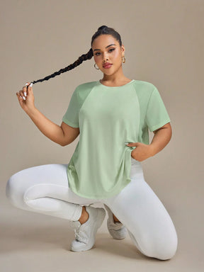 Camiseta Casual Plus Size Abigail