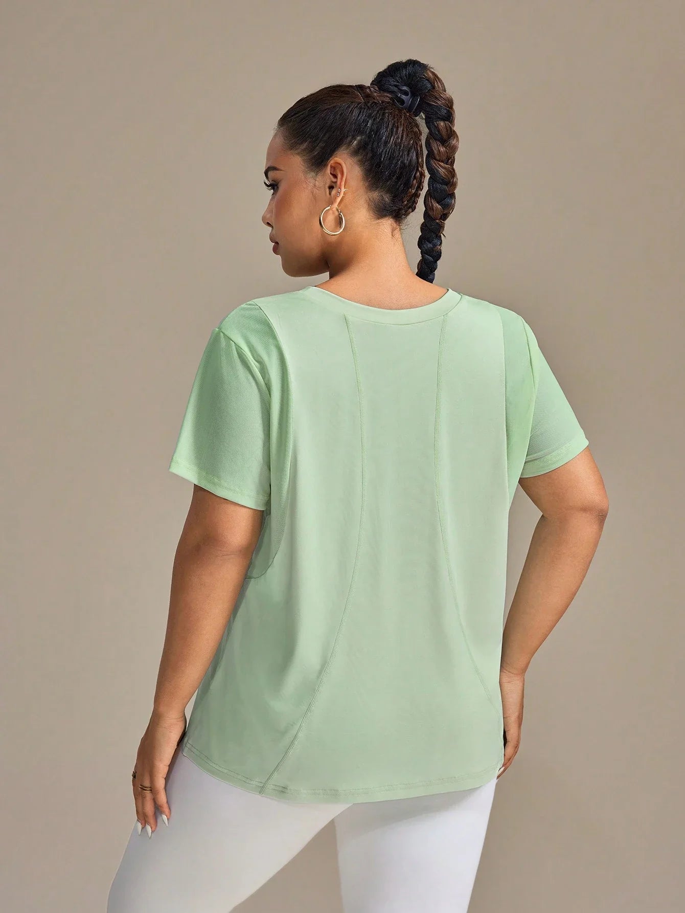 Camiseta Casual Plus Size Abigail