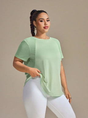 Camiseta Casual Plus Size Abigail