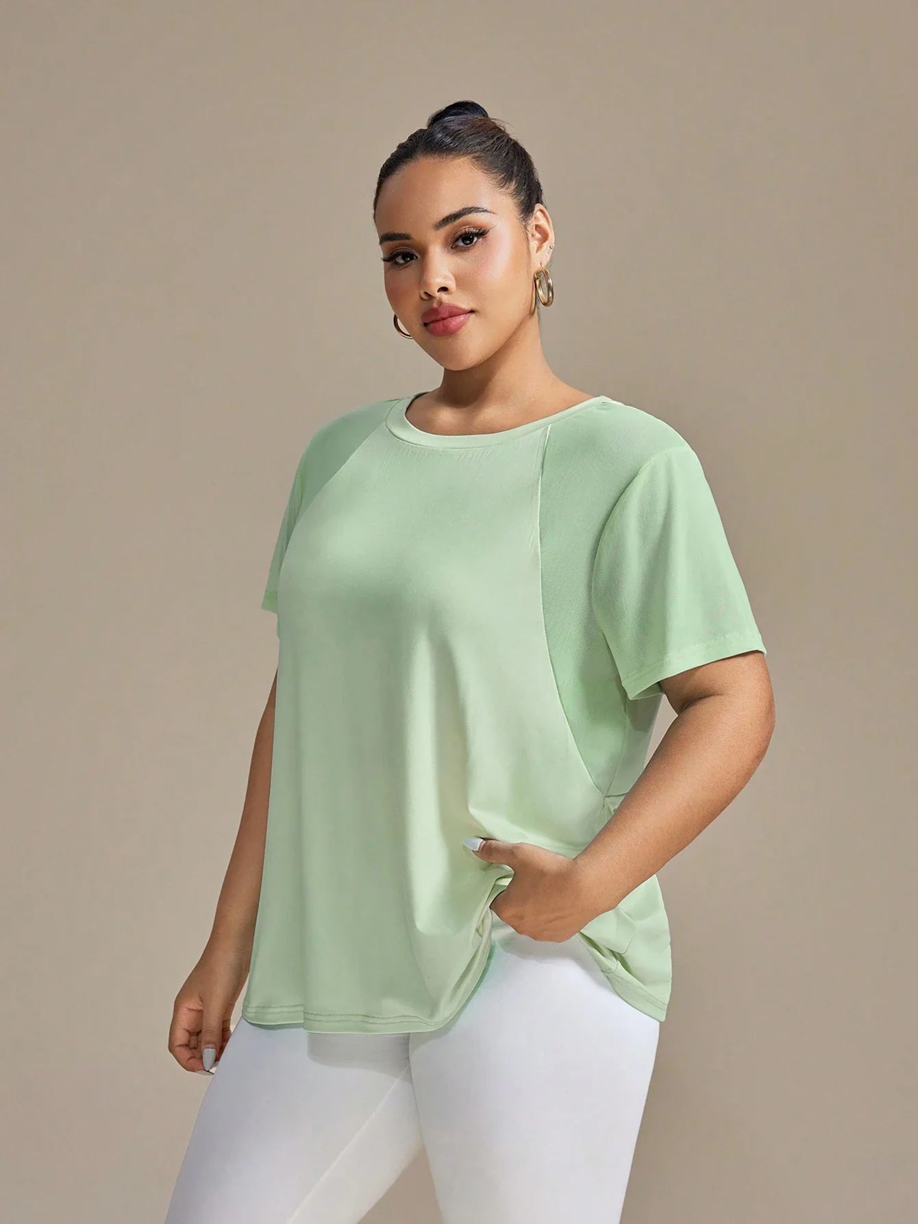 Camiseta Casual Plus Size Abigail
