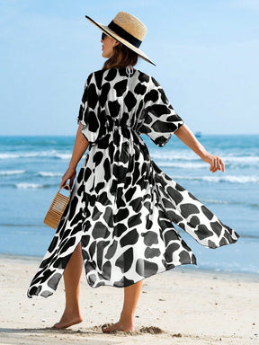 Saída de Praia Longa de Malha Transparente